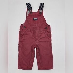 OshKosh B'gosh Kids Burgundy Overalls
